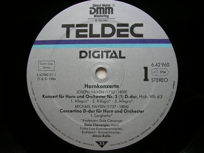 JOSEP HAYDN / MICHAEL HAYDN: HORN CONCERTOS       CLEVENGER / FRANZ LISZT CHAMBER ORCHESTRA / ROLLA     6.42960
