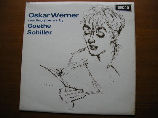 SXL 6307  OSKAR WERNER READING POEMS BY GOETHE & SCHILLER    ED2