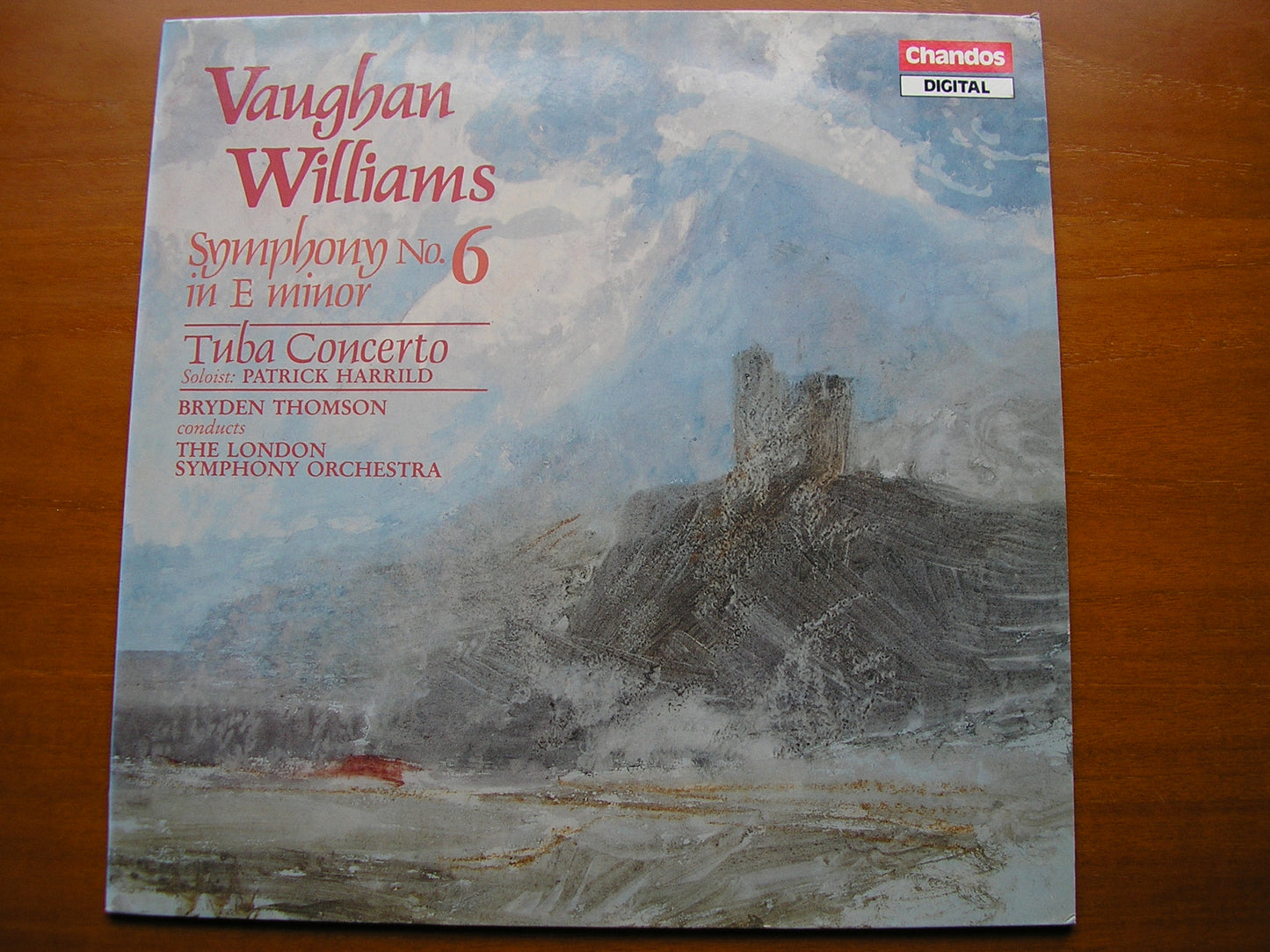 VAUGH WILLIAMS: SYMPHONY No. 6 /TUBA CONCERTO     HARRILD / LONDON SYMPHONY / HANDLEY     ABRD 1379