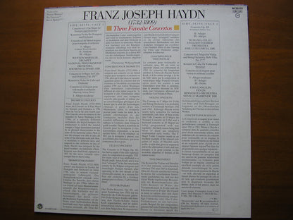 HAYDN: THREE CONCERTOS     YO-YO MA / CHO-LIANG LIN / WYNTON MARSALIS    IM 39310