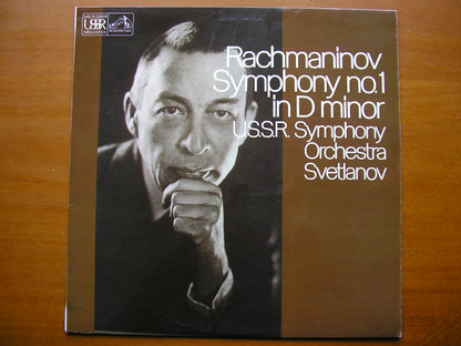 RACHMANINOV: SYMPHONY No. 1        SVETLANOV / USSR SYMPHONY       ASD 2471