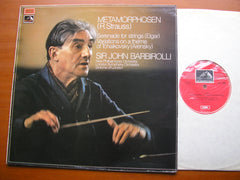 STRAUSS: METAMORPHOSEN / ARENSKY: VARIATIONS / ELGAR: SERENADE FOR STRINGS    BARBIROLLI / NPO / LSO    ASD 2830