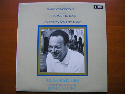 SXL 6411 PROKOFIEV / GERSHWIN / RAVEL: PIANO CONCERTOS     KATCHEN / LONDON SYMPHONY / KERTESZ     ED3