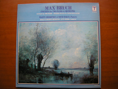BRUCH: CONCERTO FOR TWO PIANOS / SWEDISH DANCES     SOLOISTS / BERLIN SYMPHONY / HERBIG       TV 34732