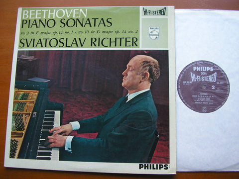 BEETHOVEN: PIANO SONATAS Nos. 9 & 10       SVIATOSLAV RICHTER      SAL 3457