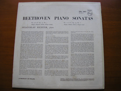 BEETHOVEN: PIANO SONATAS Nos. 9 & 10       SVIATOSLAV RICHTER      SAL 3457