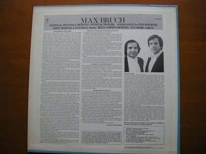 BRUCH: CONCERTO FOR TWO PIANOS / SWEDISH DANCES     SOLOISTS / BERLIN SYMPHONY / HERBIG       TV 34732