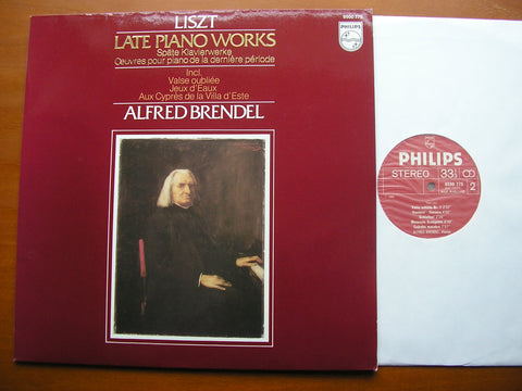 LISZT: LATE PIANO WORKS    ALFRED BRENDEL    9500 775