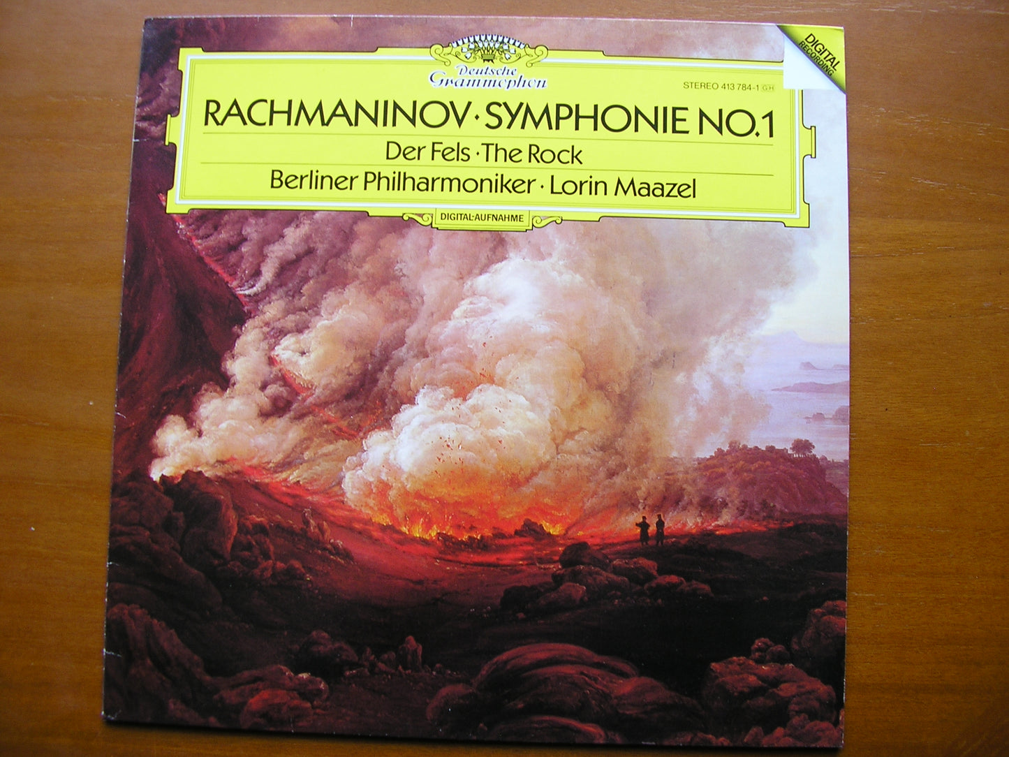 RACHMANINOV: SYMPHONY No. 1        MAAZEL / BERLIN PHILHARMONIC     413 784