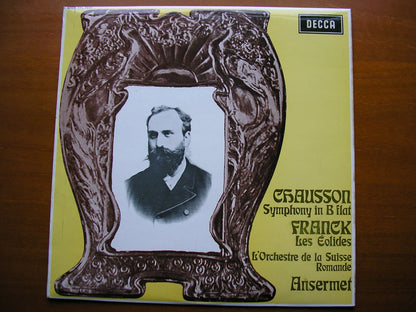 SXL 6310  CHAUSSON: SYMPHONY in B  / FRANCK: LES EOLIDES      ANSERMET / SUISSE ROMANDE    ED3