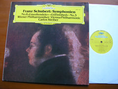 SCHUBERT: SYMPHONIES Nos. 3 & 8 'Unfinished'     KLEIBER / VIENNA PHILHARMONIC    2531 124