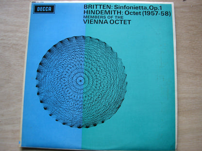 BRITTEN: SINFONIETTA / HINDEMITH: OCTET     VIENNA OCTET     SXL 6208