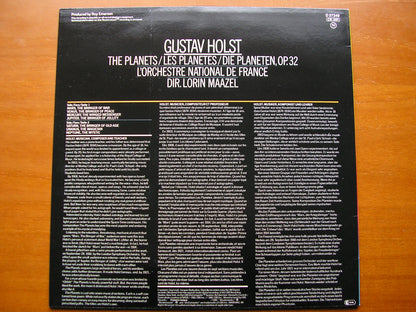 HOLST: THE PLANETS     MAAZEL / FRENCH NATIONAL ORCHESTRA      D37249