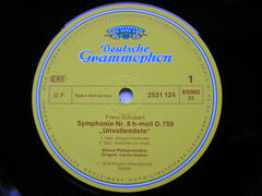 SCHUBERT: SYMPHONIES Nos. 3 & 8 'Unfinished'     KLEIBER / VIENNA PHILHARMONIC    2531 124