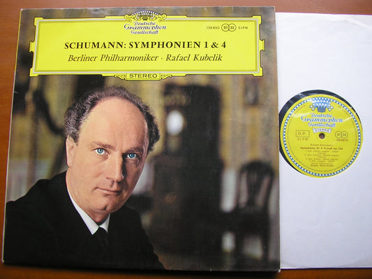 SCHUMANN: SYMPHONIES Nos. 1 & 4        KUBELIK / BERLIN PHILHARMONIC     RAFAEL KUBELIK       138 860