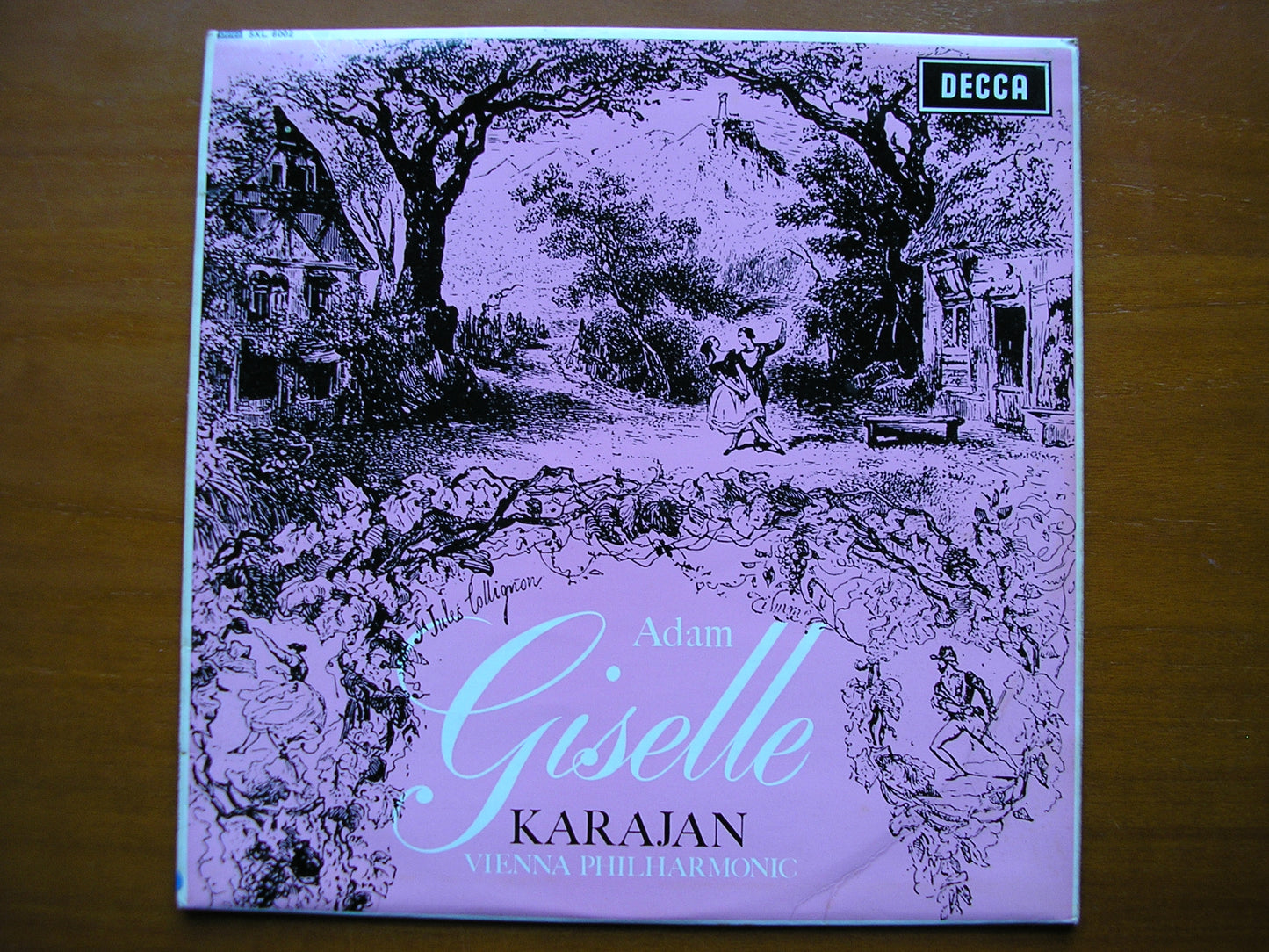 SXL 6002  ADAM: GISELLE     KARAJAN / VIENNA PHILHARMONIC     ED 1
