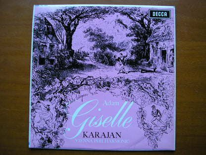 SXL 6002  ADAM: GISELLE     KARAJAN / VIENNA PHILHARMONIC     ED 1