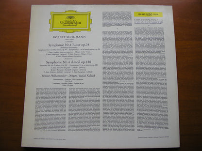 SCHUMANN: SYMPHONIES Nos. 1 & 4        KUBELIK / BERLIN PHILHARMONIC     RAFAEL KUBELIK       138 860