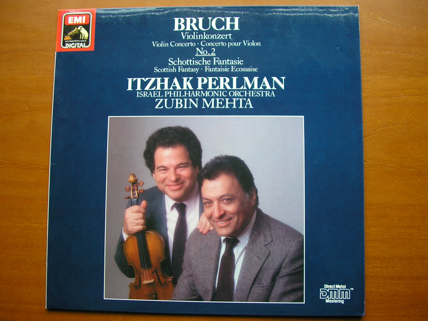BRUCH: VIOLIN CONCERTO No. 2 / SCOTTISH FANTASY     PERLMAN / ISRAEL PHILHARMONIC / MEHTA     7 49071