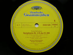 SCHUBERT: THE SYMPHONIES / ROSAMUNDE excerpts      BOHM / VPO / BPO / DSO    5 LP