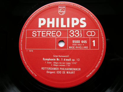RACHMANINOV: SYMPHONY No. 1        DE WAART / ROTTERDAM PHILHARMONIC    9500 445