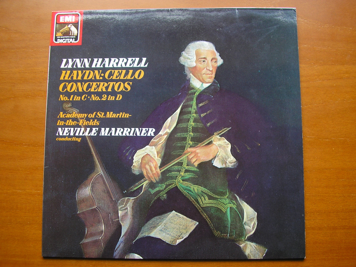 HAYDN: CELLO CONCERTOS in  C  &  D       HARRELL / ASMIF / MARRINER       ASD 4286