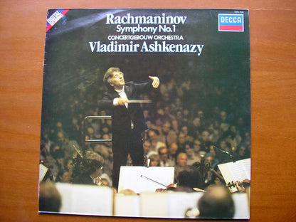 RACHMANINOV: SYMPHONY No. 1       ASHKENAZY / CONCERTGEBOUW ORCHESTRA    SXDL 7603