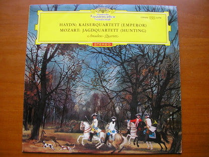 HAYDN: STRING QUARTET No. 77 'Emperor' / MOZART: QUARTET K458      AMADEUS QUARTET     138 886