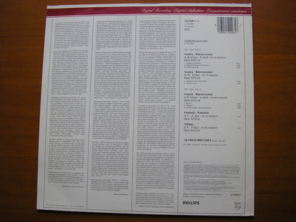 HAYDN: THREE PIANO SONATAS / FANTAISIE / ADAGIO       BRENDEL      412 228