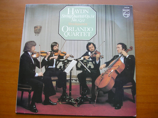 HAYDN: STRING QUARTETS Op. 54  Nos. 1 & 2      ORLANDO QUARTET      9500 996