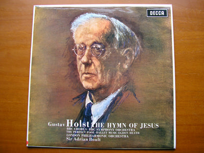 SXL 6006  HOLST: THE HYMN OF JESUS / EGDON HEATH / THE PERFECT FOOL     BOULT / LONDON PHILHARMONIC    ED3