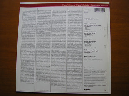 HAYDN: THREE PIANO SONATAS / ANDANTE CON VARIAZIONI         BRENDEL       416 365