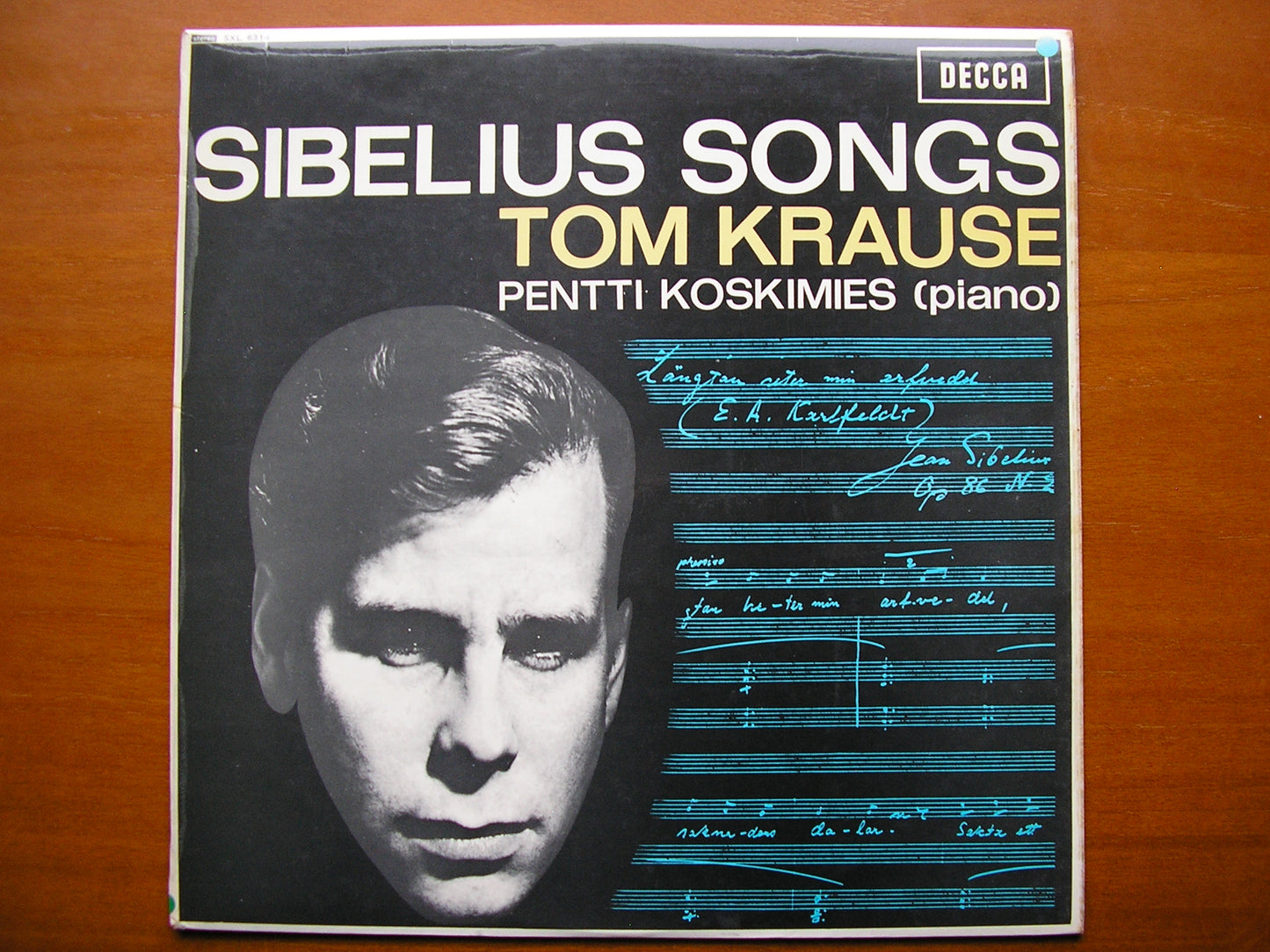 SXL 6314  SIBELIUS: SONGS     TOM KRAUSE / PENTTI KOSKIMIES   ED2