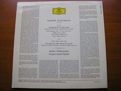 SCHUMANN: SYMPHONY No. 2 / GENOVEVA OVERTURE       KUBELIK / BERLIN PHILHARMONIC    138 955
