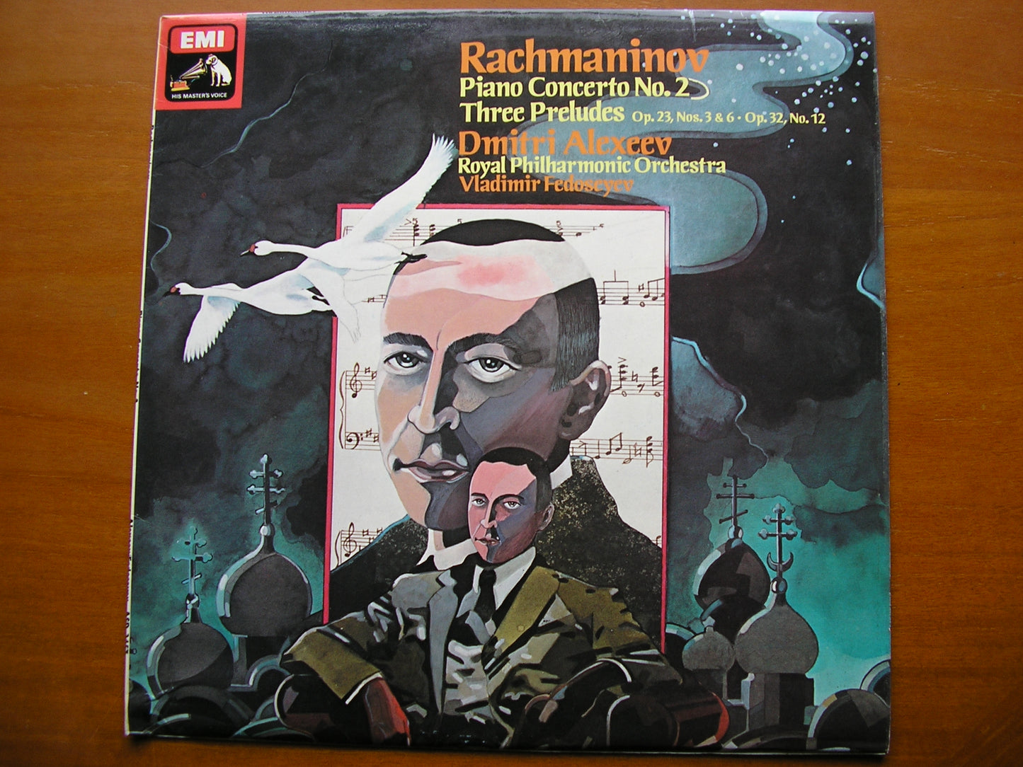RACHMANINOV: PIANO CONCERTO No. 2      ALEXEEV / ROYAL PHILHARMONIC / FEDOSEYEV     ASD 3457