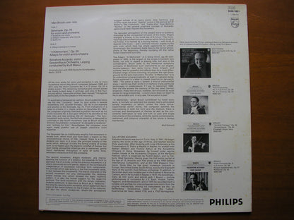 BRUCH: SERENADE Op. 73 / IN MEMORIAM Op. 65       ACCARDO / LEIPZIG GEWANDHAUS / MASUR     9500 590