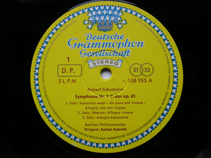 SCHUMANN: SYMPHONY No. 2 / GENOVEVA OVERTURE       KUBELIK / BERLIN PHILHARMONIC    138 955