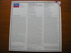 VIVALDI: GLORIAS  RV 588 & RV 589           SOLOISTS / CHOIR OF ST JOHN'S COLLEGE / THE WREN ORCHESTRA     ZRDL 1006