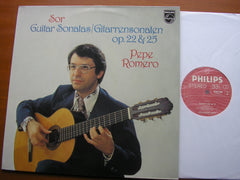 SOR: GUITAR SONATAS Op. 22 & 25     PEPE ROMERO      9500 586