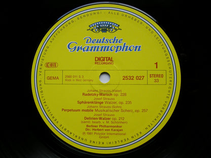 JONANN & JOSEF STRAUSS: RADETZKY - MARSCH       KARAJAN / BERLIN PHILHARMONIC     2532 027