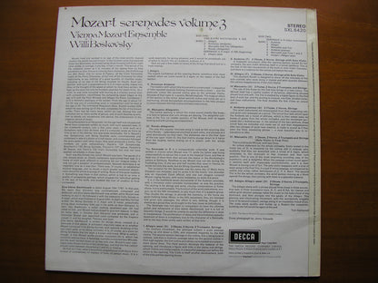 SXL 6420 MOZART: SERENADES & DIVERTIMENTI  Volume 3     BOSKOVSKY / VIENNA MOZART ENSEMBLE      ED3
