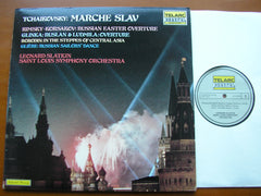 TCHAIKOVSKY / BORODIN / GLINKA / RIMSKY-KORSAKOV / GLIERE: ORCHESTRAL WORKS       SLATKIN / SAINT LOUIS SYMPHONY     DG-10072