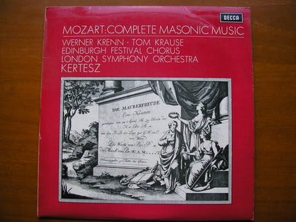 SXL 6409 MOZART: COMPLETE MASONIC MUSIC     KERTESZ / LONDON SYMPHONY    ED3