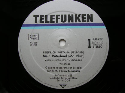 SMETANA: MA VLAST      LEIPZIG GEWANDHAUS ORCHESTRA / NEUMANN     2LP     6.48021