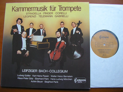 STRADELLA / FINGER / CORELLI / LEGRENZI / TELEMANN / GABRIELLI: CHAMBER MUSIC FOR TRUMPET       LEIPZIG BACH COLLEGIUM     40 127 3