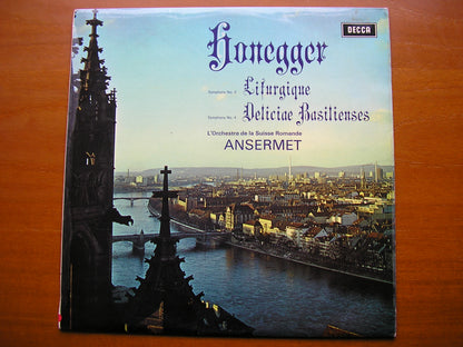 SXL 6394  HONEGGER: SYMPHONIES Nos. 3 & 4     ANSERMET / SUISSE ROMANDE   ED3