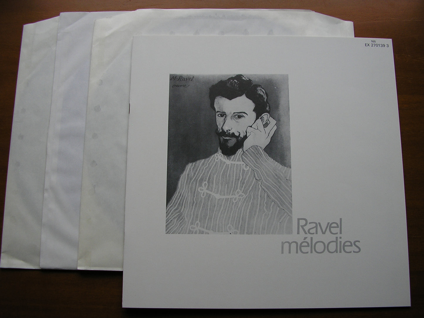 RAVEL: SONGS    BERGANZA / LOTT / MESPLE / NORMAN / BACQUIER / VAN DAM / BALDWIN / TOULOUSE ORCHESTRA / PLASSON     3LP    27 0139