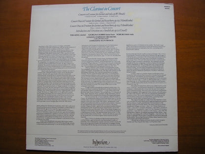 BRUCH: CONCERTO FOR CLARINET & VIOLA  / MENDELSSOHN / CRUSELL:  SOLOISTS / LONDON SYMPHONY / FRANCIS     A66022