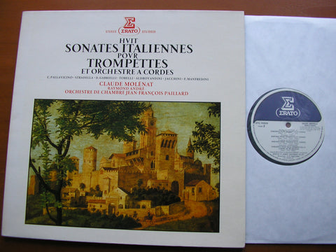 EIGHT ITALIAN SONATAS FOR TRUMPET & STRINGS      MOLENAT / JEAN-FRANCOIS PAILLARD ORCHESTRA    STU 70929