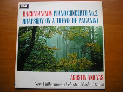 RACHMANINOV: PIANO CONCERTO No. 2 / RHAPSODY     ANIEVAS / NEW PHILHARMONIA / ATZMON     ASD 2361